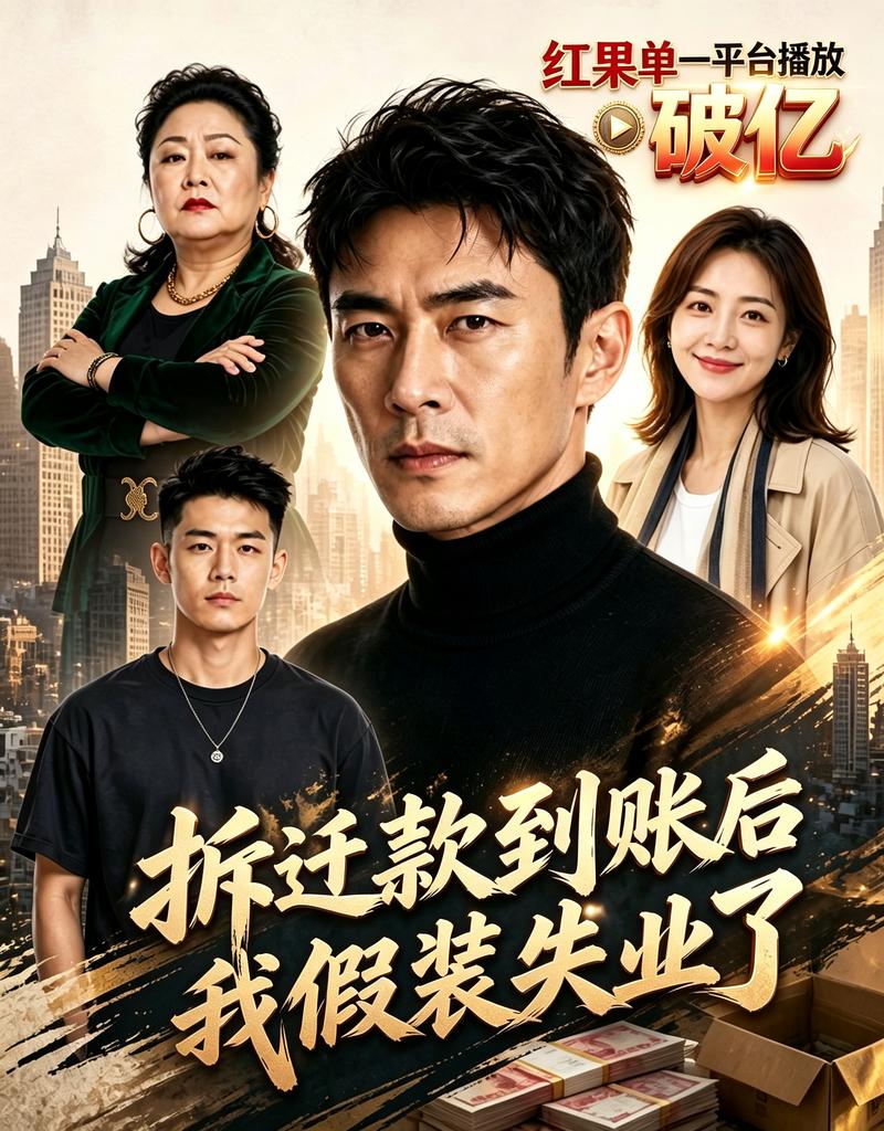 《拆迁款到账后,我假装失业了》红果短剧单一平台播放量突破1亿